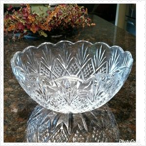 NIB Godinger Shannon 8.5" Crystal Bowl